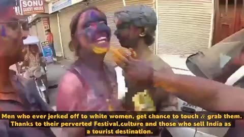 TOURIST VISITS INDIA FOR HOLI AND FINDS OUT