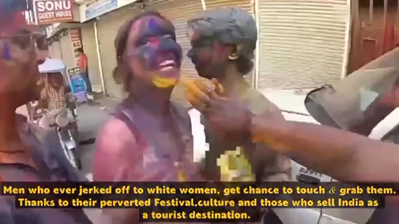 TOURIST VISITS INDIA FOR HOLI AND FINDS OUT