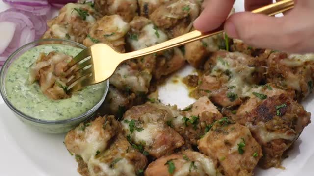 Chicken Kastoori Boti,Chicken Cheese Boti By Recipes Of The World
