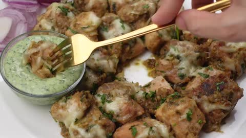 Chicken Kastoori Boti,Chicken Cheese Boti By Recipes Of The World