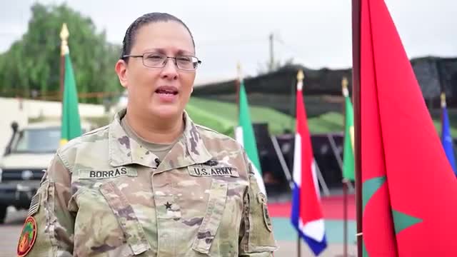 Terri Borras, U.S. Army Brig. Gen., African Lion 2021