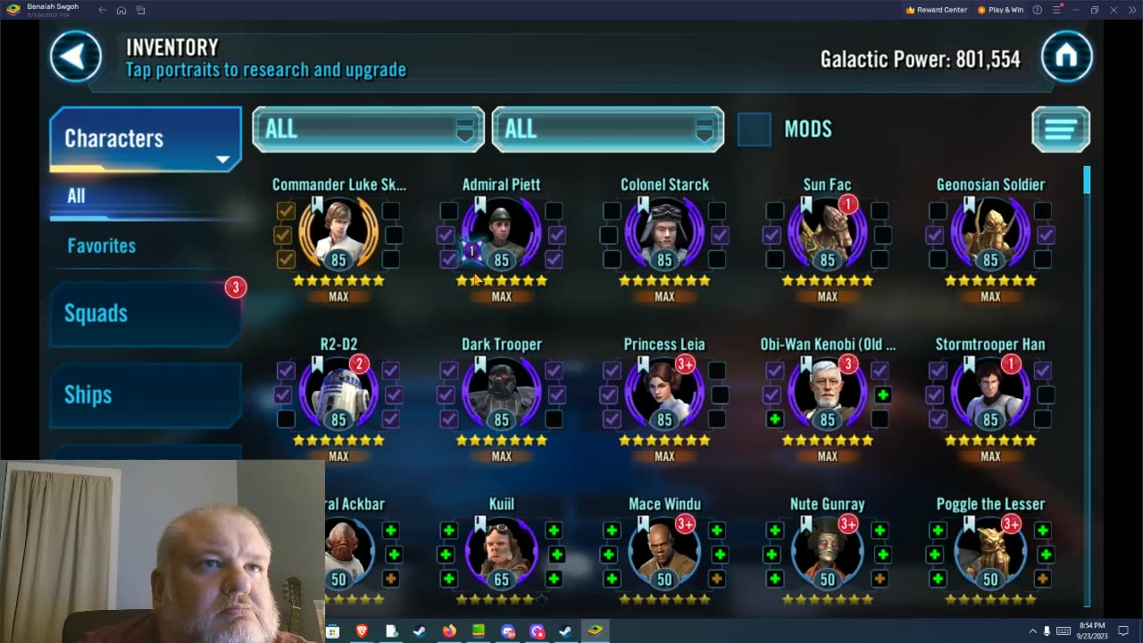 Star Wars Galaxy of Heroes F2P Day 150