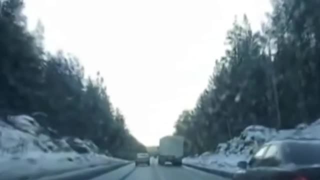 Head on collision on wrong side of road