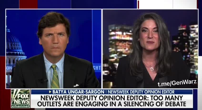 Batya Ungar-Sargon sits Down with Tucker Carlson to Discuss the Crumbling Elitist Media
