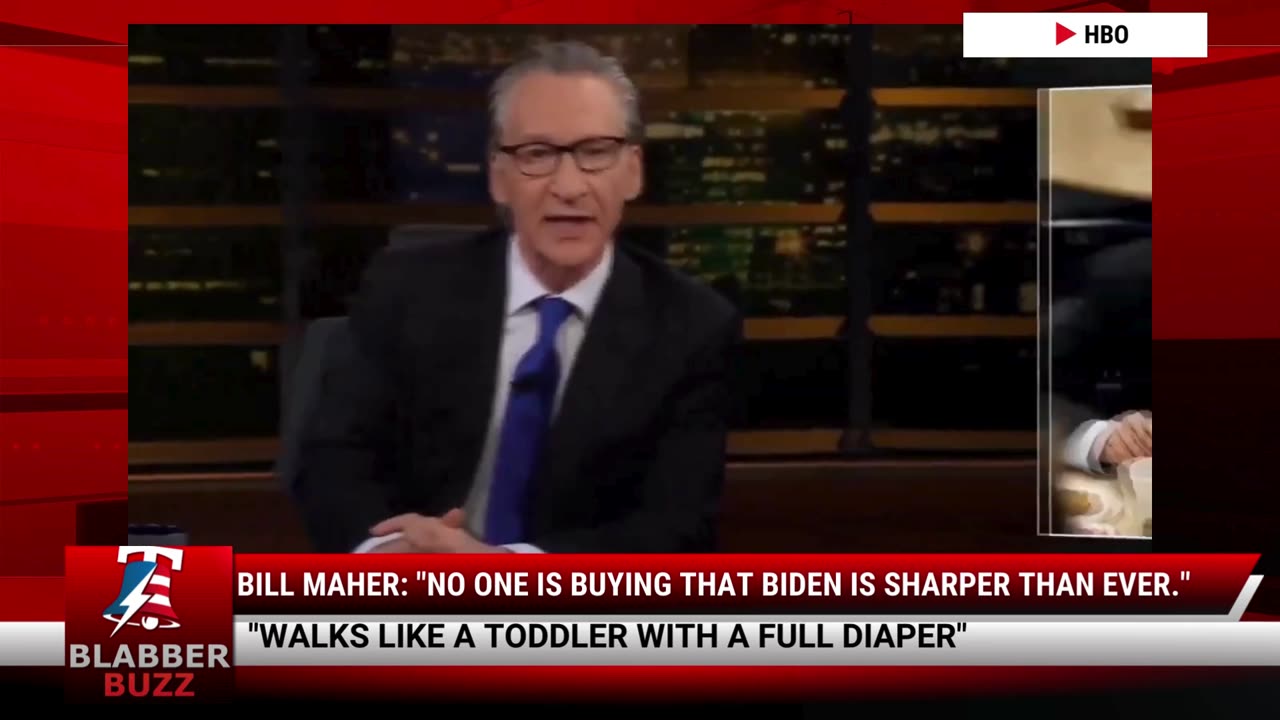 Bill Maher: "No One Is Buying That Biden Is Sharper Than Ever."