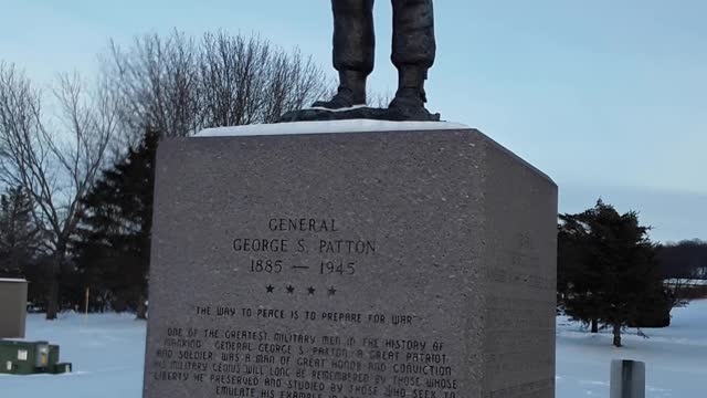 George Patton, truly one of the greatest in history.