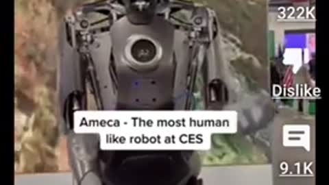 Human like robot.