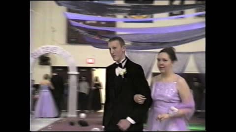 2000-01 WPHS Vids 095 Prom 061 Grand March Couple 34 by Glenn Strader