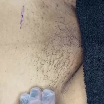 Allie Demonstrates Bikini Waxing with Sexy Smooth Purple Seduction Synthetic Hard Wax!