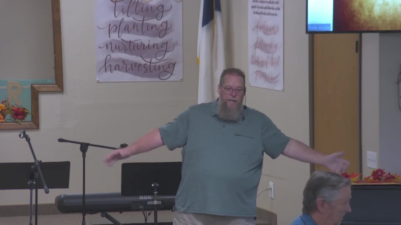 Pastor John's Greeting at Moose Creek Baptist Church 9/3/2023