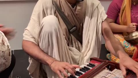 Temple kirtan at Iskcon Sydney, Australia October 2024