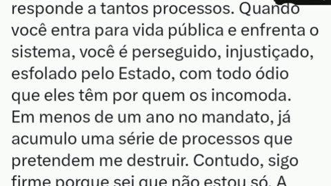 Aos de bem sempre haverá perseguição para derrubar-lo, Uma legião deles se levanta para te destruir.