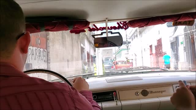 Driving Around Holguin City Cuba 10 12 2019