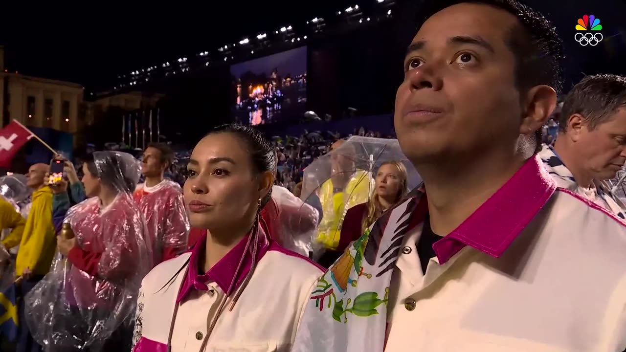 Imagine Peace song opening ceremony Olympic Paris 2024