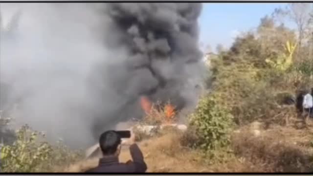 Yeti Airways Plane Crashes, In Nepal