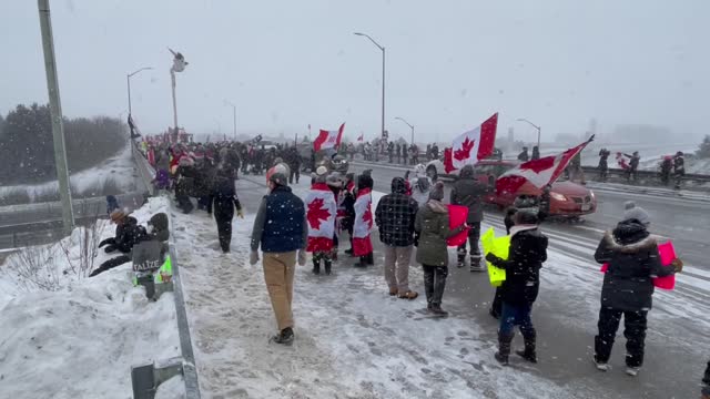 Freedom Convoy 2022 Port Hope