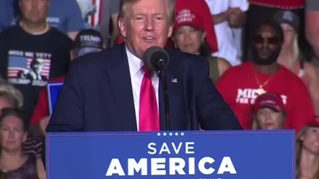 Trump reiterated that China would invade Taiwan once again.