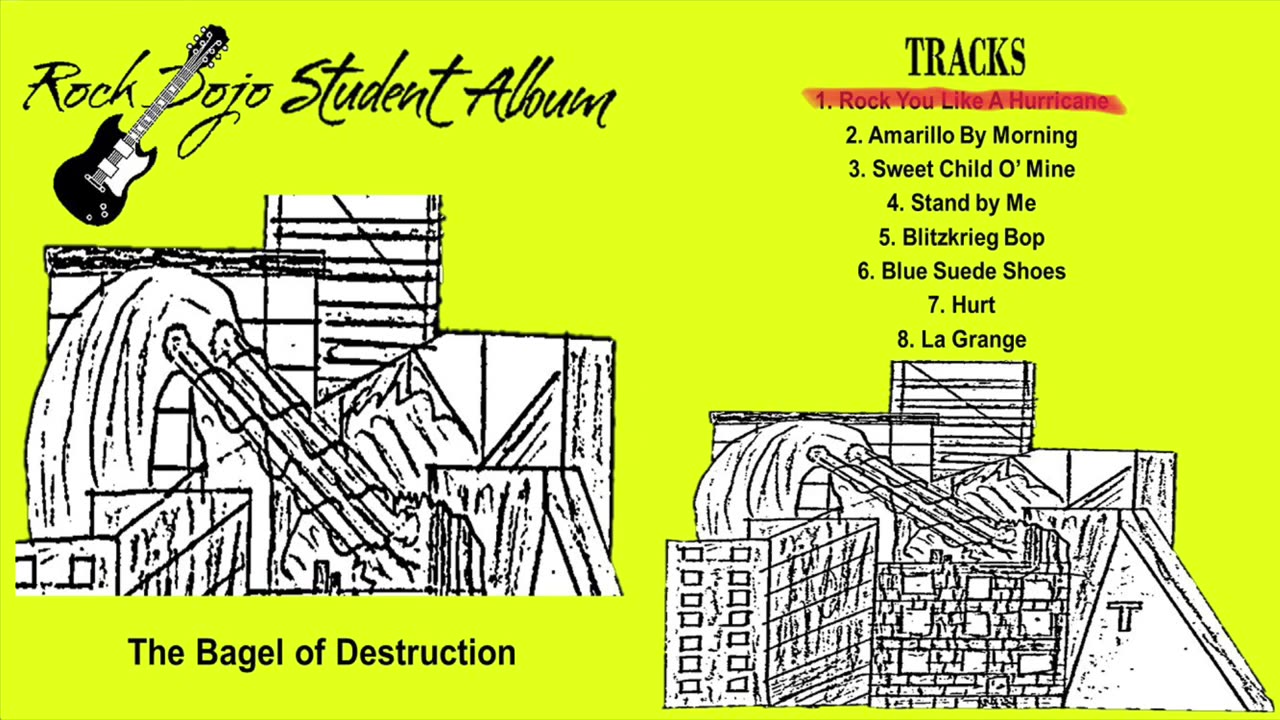 Rock Dojo StudentAlbum #4 “BagelofDestruction”: Rock You like a Hurricane (Scorpions cover) Track 1