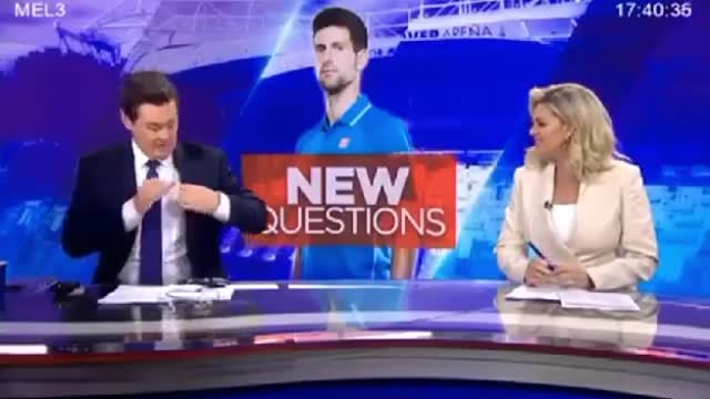 CHECKMATE Novak Djokovic is a lying, sneaky asshole!" - Australian Media secret footage exposed!