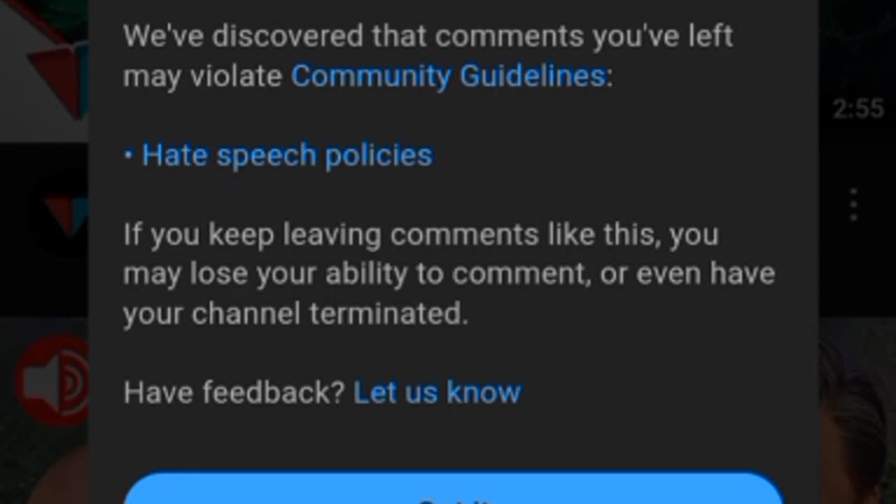 Youtub doesn't allow calling out groomers