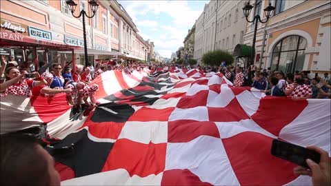 Hrvatska zastava dominira ulicama Nižnji Novgoroda