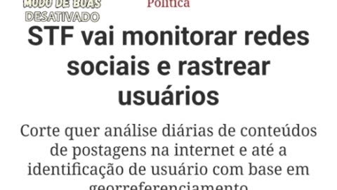 Ei STF, vai tomar no cu !