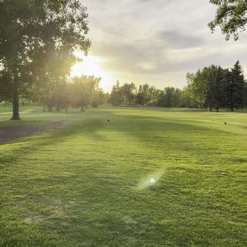 Sunsets ion Garden Brilliant landscape