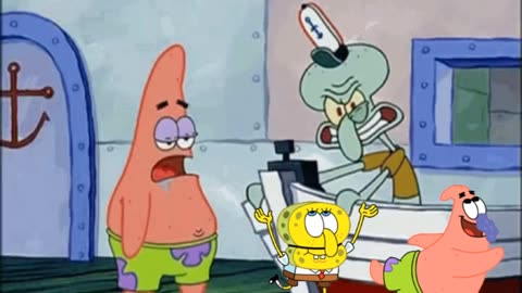 SpongeBob And Patrick Are Pretending To Be Imposters While Squidward Gets Frustrated