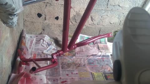 Painting 20 inch bike