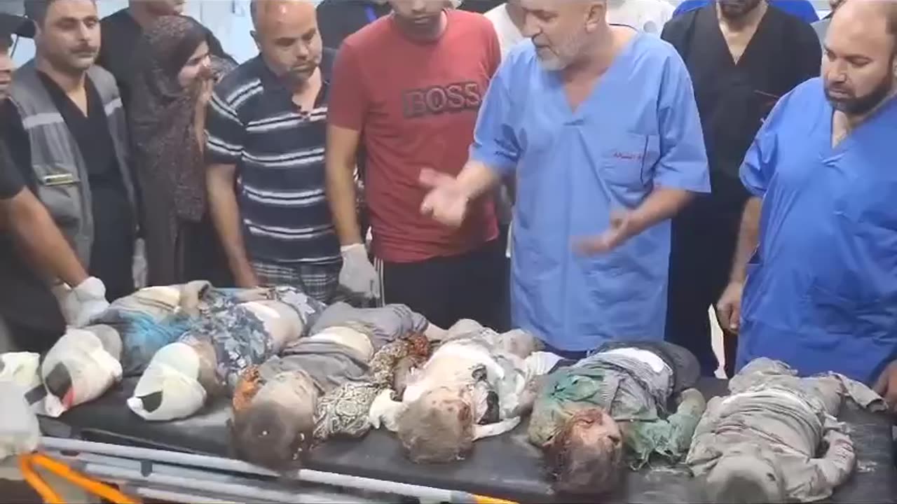Gaza/ Israel video 10/23 dead Babies Graphic