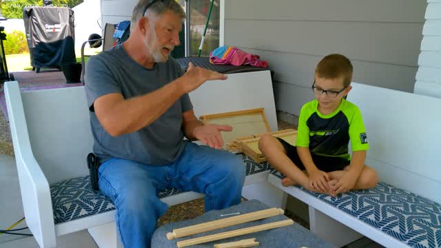 Building Frames For Shallow Bee Box