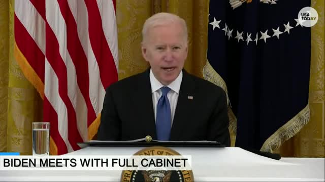A regular meeting of the US Government was held in the East Room