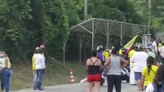 peaje de Rionegro incendiado 2M