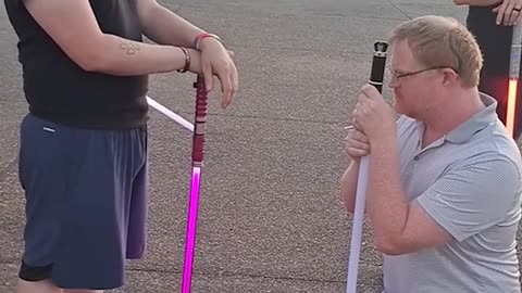 Crowning New Jedi Apprentice