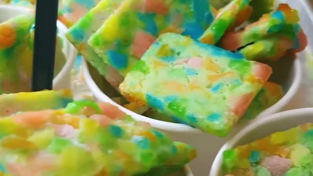 🌈 Rainbow ColorFul Rainbow Street IceCream