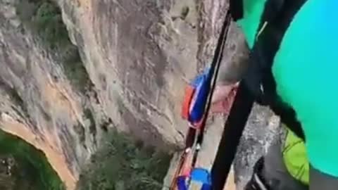 Base jumping