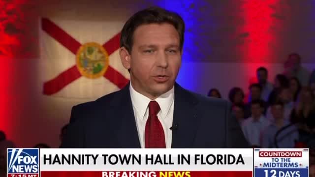 Hannity Town Hall in Florida: Governor Ron DeSantis