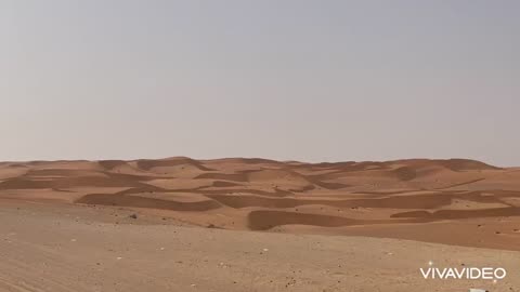 Beautiful desert In Dubai