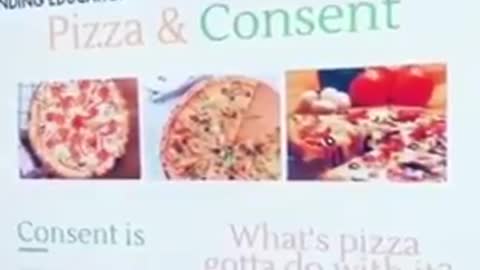 School uses pizza as analogy for sex acts