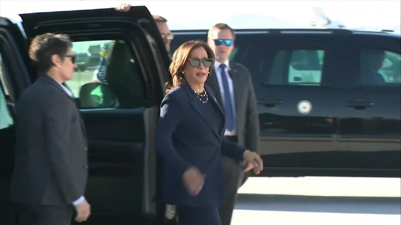 Donald Trump campaigns in Texas, Kamala Harris campaigning in Georgia