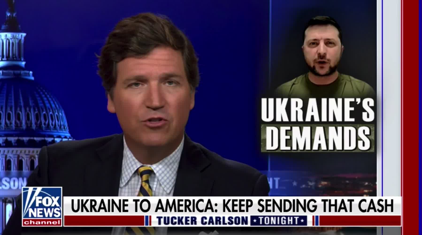 Tucker Carlson: "Ukraine's leaders are really not hiding it anymore. They have total contempt for us."