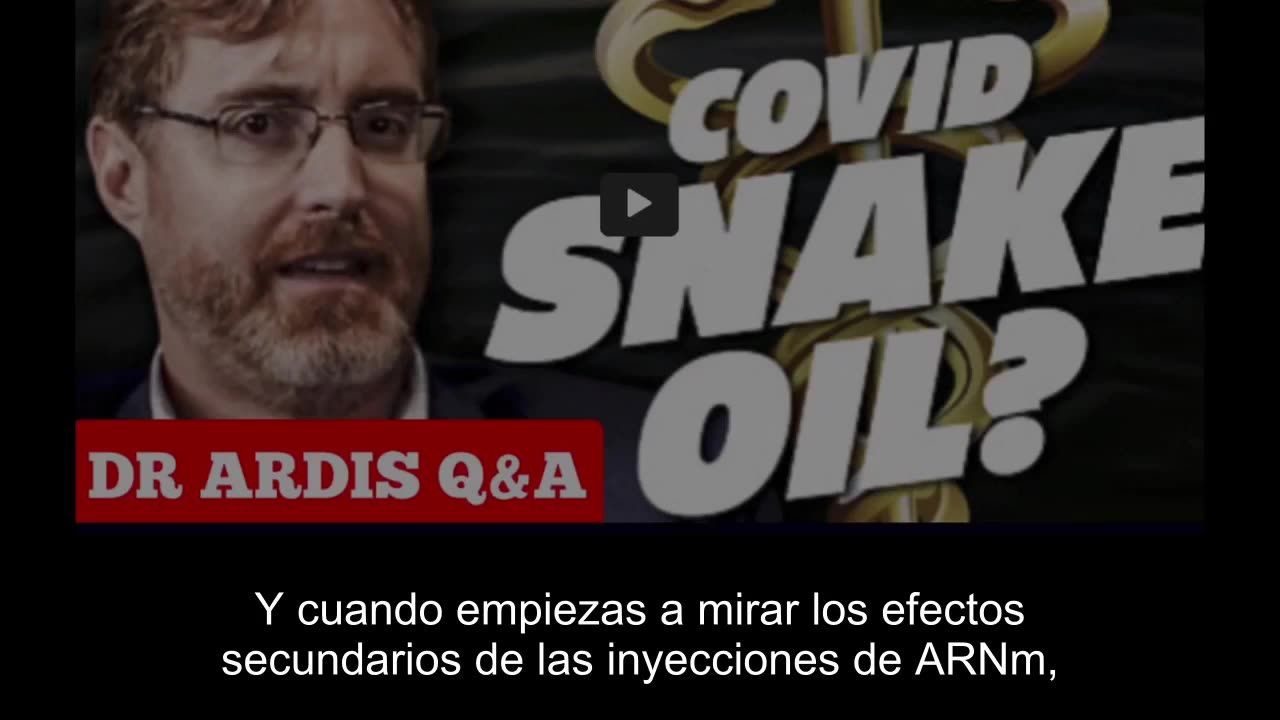 Watch The Water' Dr. 'Brian Ardis' Q&A On Snake Venom In COVID-19. ESPANOL