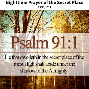 Nighttime Prayer of the Secret Place #youtubeshorts #grace #jesus #mercy #faith #fyp #blessed #trust