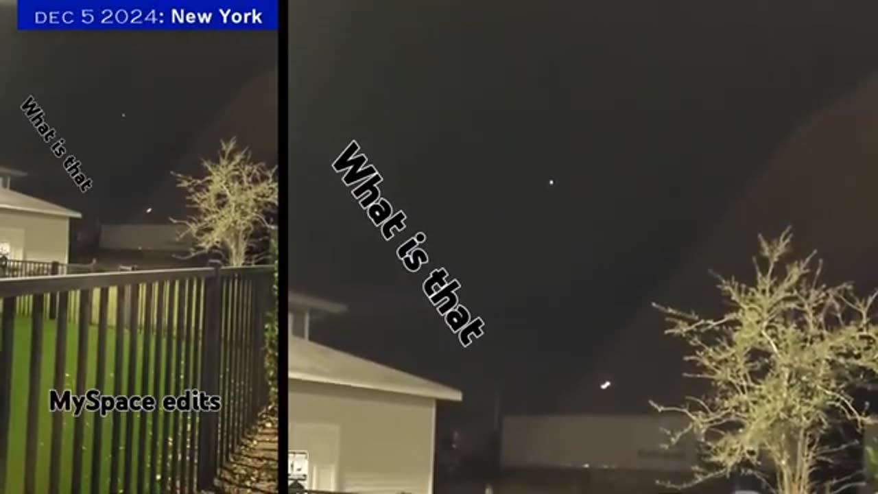 Incroyable ! Un OVNI a émergé de la lune, à New York