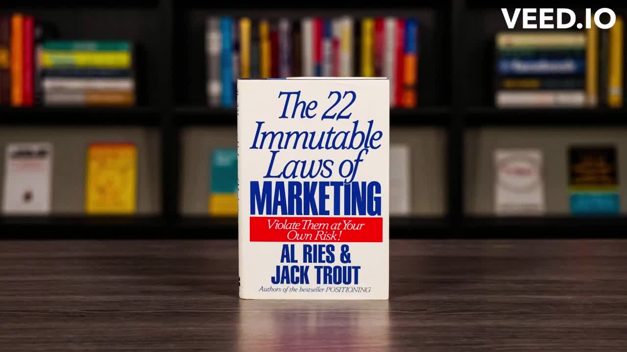 "The 22 Immutable Laws of Marketing" by Al Ries and Jack Trout Book Summary