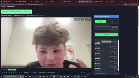 Kid makes a coin then dumps on people for $30k while live-streaming 😭