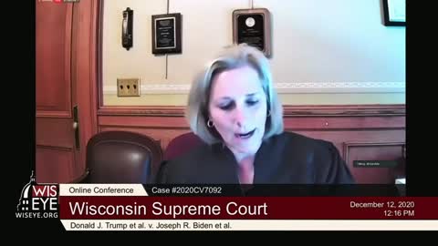 HOW DOES A JUDGE NOT KNOW THE LAW What a JOKE! Wisconsin Supreme Court