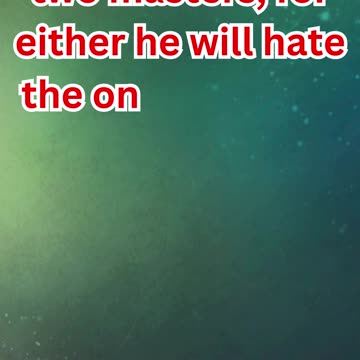 "Choose Your Master: God or Money" Matthew 6:24.#shortsvideo #shorts #youtube #youtubeshorts #yt