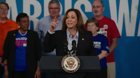 BREAKING: Kamala Harris unveils a new urban accent in Detroit