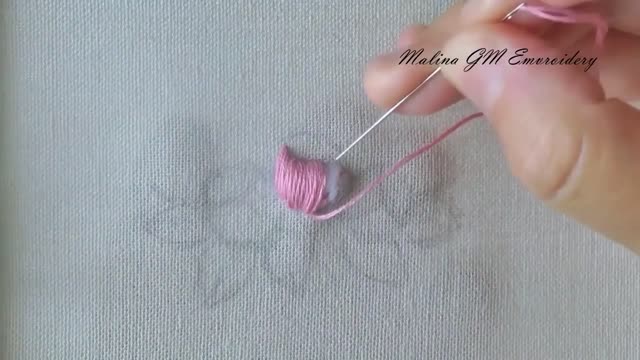 Embroidery: What is the embroidery of the three-dimensional little rose?